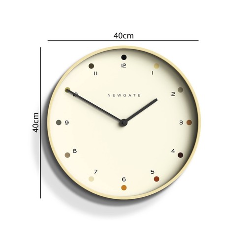 NEWGATE® Mr Clarke Wall Clock - Analog Wall Clock - Silent Wall Clock - Kit - Picture 4 of 7