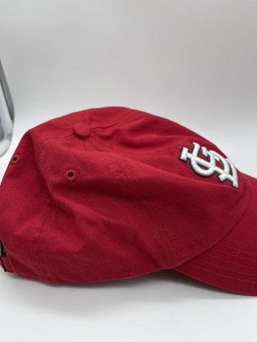 St. Louis Cardinals TEI Baseball Ball Cap Mütze verstellbarer Riemen hinten rot weiß - Bild 8 von 13