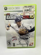 Major League Baseball 2K10 Microsoft Xbox 360 Tested Working Complete CIB