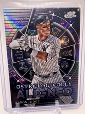 2024 Topps Cosmic Chrome Astrologically Aligned Aaron Judge Yankees AA-2