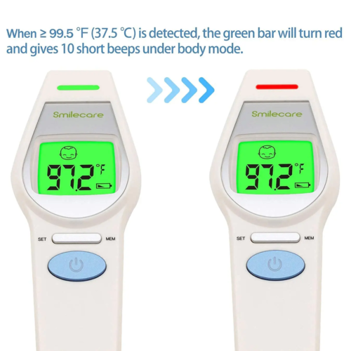 Infrared Digital Non Contact Forehead Thermometer Baby Adult Body Object Mode - Picture 4 of 10