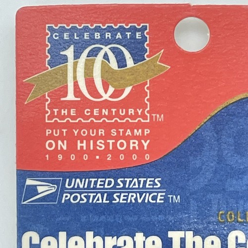 Vintage USPS Pin Celebrate The Century Uncle Sam Millennium Collectible Sealed - Picture 3 of 4