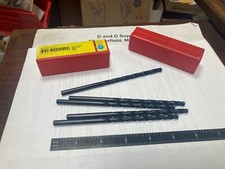 Lot of 5, DORMER  A110, 5.7mm, Taper Drills, 118° Point, High Speed Steel, Oxide