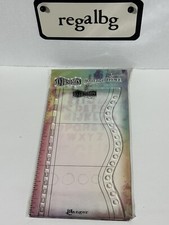 Ranger Dyan Reaveley's Dylusions Journaling Block 9"X5",  used once