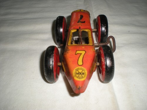 Marx Racer # 7 Tin Car { TAKE a LOOK! } - Picture 4 of 5
