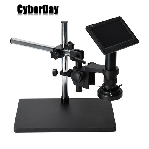 26MP 1080P 60FPS Electronic Microscope Video Camera With 180X Lens Metal Stand - Picture 2 of 9