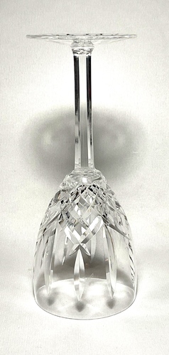 WATERFORD~ Elegante Cristallo Taglio 7-7/8" BICCHIERE ACQUA o VINO ROSSO (Araglin)~ Irlanda - Foto 5 di 6