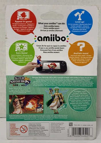 Nintendo amiibo Palutena #38 Super Smash Bros. Nintendo Switch NEU & SEALED - Bild 5 von 5