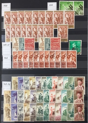 Spain Mid Period Art Arms Religion Castles Large M&U Collection(Apx 1500) GM2858 - Picture 20 of 24