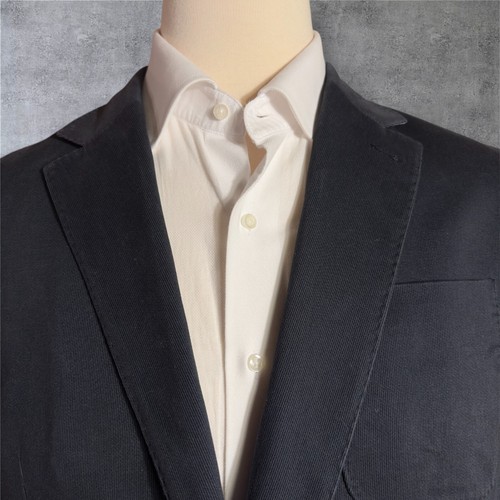 PETER MILLAR Mens Stretch-Cotton CORDUROY Blazer Sport Coat Jacket 3XL (46R)Blue - Picture 3 of 17