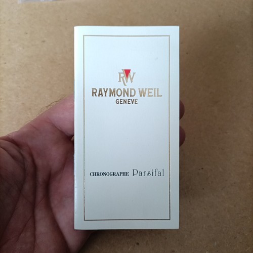 Raymond Weil, Libretto di Garanzia Istruz, Vintage, Good Conditions - Never Used - Picture 1 of 8
