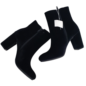 payless black ankle boots