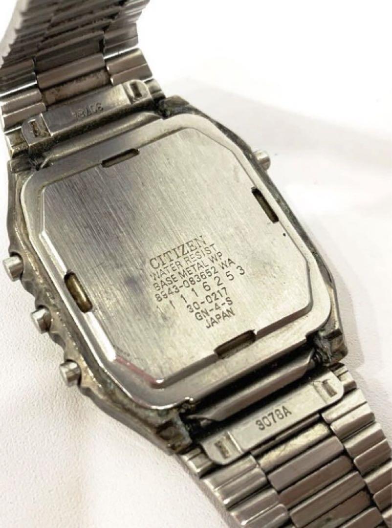 Citizen 8943-083652 Chronograph 30-0217 Robot Face DIGI-ANA Citizen 8943-083652 Chronograph 30-0217 Robot Face DIGI-ANA