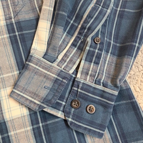 G.H. BASS & CO MENS FLANNEL SHIRT LARGE EXCELLENT CONDITION 👌 - Picture 4 of 7