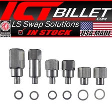 LS Master Adapter Set Engine Oil & Coolant Sensor Gauge 1/8 3/8 1/2 NPT LS1 LS3