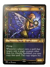MTG DMU: Ivy, Gleeful Spellthief (Legendary Creature) Showcase Rare 300
