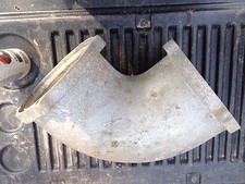 Aluminum Irrigation Pipe Fitting 8" Suction Elbow 90 Degree Compression Fitting