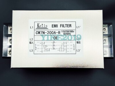 1PC NEW FOR KEILS Power filter 3-wire 380V CW7N-200A-R