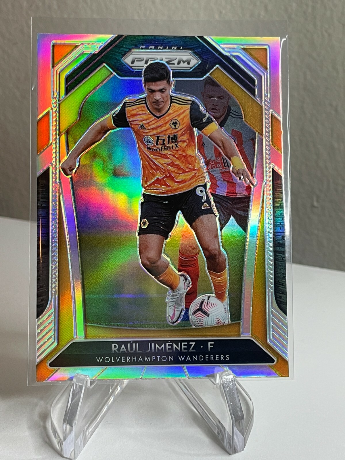 Raul Jimenez SILVER 2020-2021 Panini Prizm Premier League EPL #149 Wolves Mexico