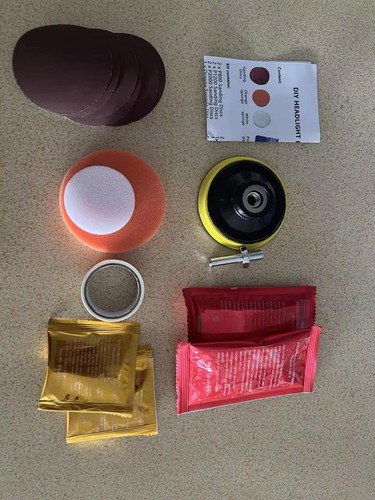 Car Headlight Restoration Kits Auto Headlamp Lens Polisher Repair Tool for Honda - Bild 13 von 17