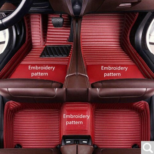 For Ford Mustang Custom Car Mats 2005-2023 Pads Waterproof Auto Carpets Luxury - Imagen 20 de 21