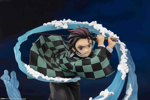 Demon Slayer Kimetsu No Yaiba Kamado Tanjiro Water Breathing Bandai Figurine - Picture 4 of 6