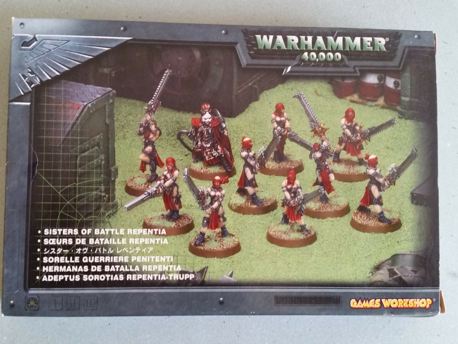 Hermanas de batalla repentia, Warhammer 40K fuera de imprenta Metal Miniatures Hermanas de batalla repentia, Warhammer 40K fuera de imprenta Metal Miniatures