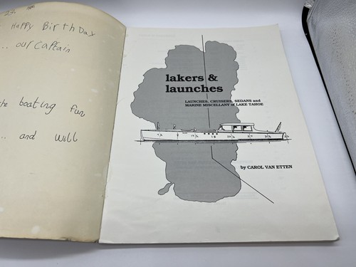 Lakers and Launches - Lake Tahoe Boating History by Van Etten - Picture 3 of 18