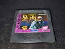Poker Face Paul's Solitaire Sega Game Gear EXMT condition game cartridge