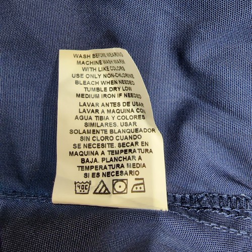 Cherokee Womens Pants Scrubs Uniforms XS Tall Blue Medical Drawstring Pockets - Picture 8 of 10
