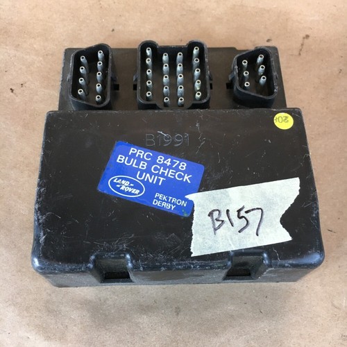 OEM 1992 Land Rover Range Rover Bulb Check Unit PRC 8478 Pektron Original Part - Bild 9 von 9