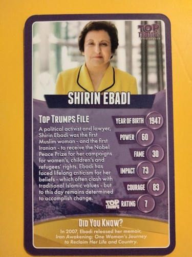 2020 Top Trumps GREAT WOMEN (you pick) pack fresh cards Free Shipping - Picture 11 of 32