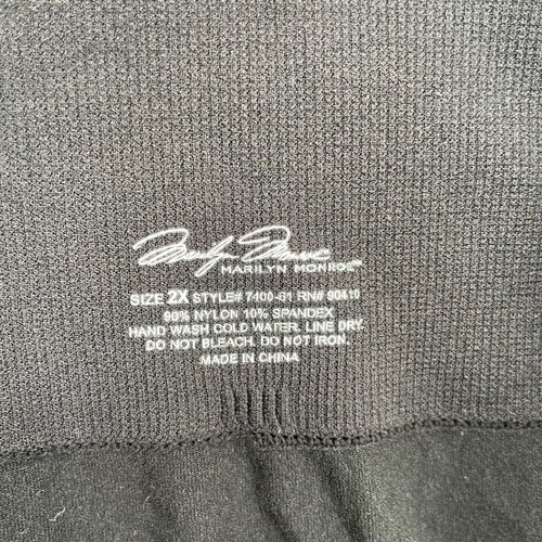 Marilyn Monroe Pants Women's Junior Black Leggings Size 2X Stretch Activewear - Bild 4 von 10