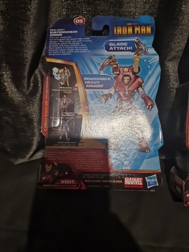 Marvel Iron Man The Armoured Avenger Hammer Drone And Subterranean Armour Figure - Picture 6 of 7