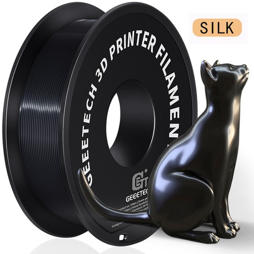 Geeetech Filament do drukarki 3D 1KG 1,75 mm PLA / ABS / PETG / TPU / jedwab / mat czarny - Zdjęcie 14 z 17