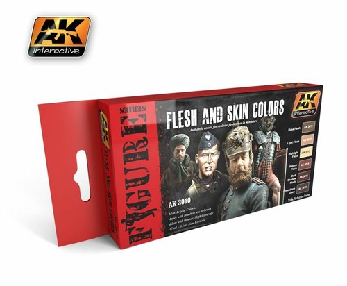 AK Interactive Figures Series Acrylic Paint Sets Model Uniform Colour To Clear! - Picture 9 of 32