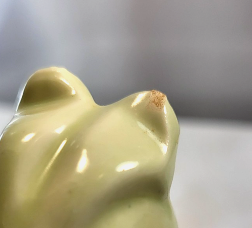 Vintage Van Tellingen Pale Green "Bunny Hug" Ceramic Salt and Pepper Shakers - Picture 11 of 11