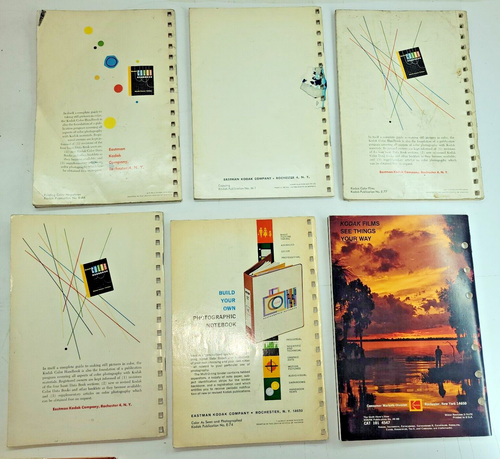 Collection / Lot KODAK photography reference guides handbooks darkroom 1940s-80s - Picture 20 of 21