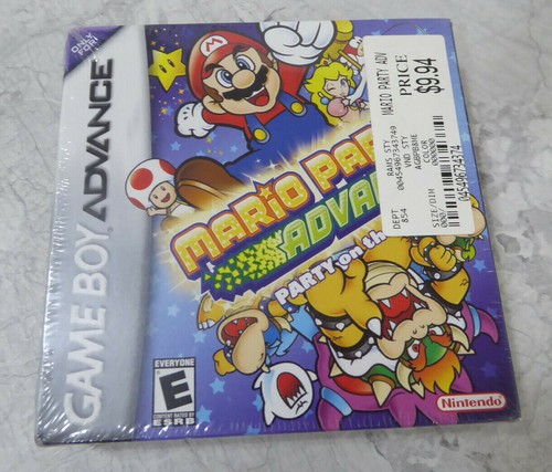New! Mario Party Advance (Nintendo Game Boy Advance, 2002) Factory Sealed! MINT! - Picture 1 of 7