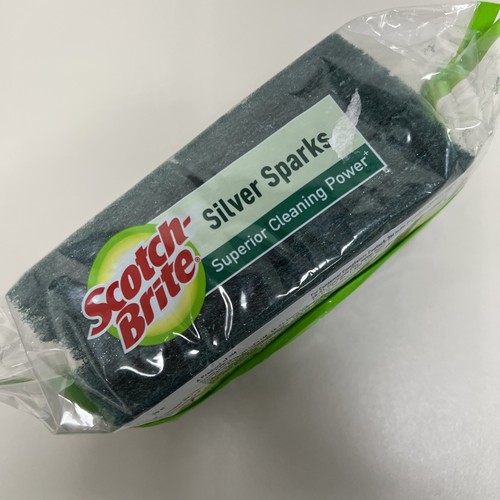 Scotch-Brite Silver Sparks Scrub Pad (2.75" X 4") 10 pcs - Picture 4 of 7