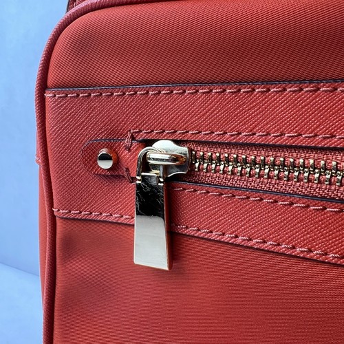 Michael Kors Jet Set Tasche Handtasche groß Crossbody Nylon orange und gold - Bild 5 von 17