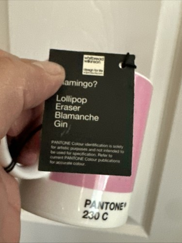 Taza de café Pantone - 230C - Pink Flamingo - 10 oz - Imagen 2 de 5