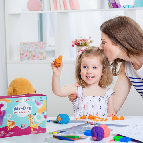 Air Dry Clay 90 Colors, Modeling Clay for Kids, DIY Model Magic Clay, Molding Cl - Picture 5 of 12