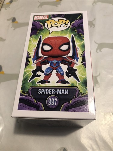 #997 Spider-Man Funko Pop! Mechstrike Monster Hunters Edición Limitada Glow Chase - Imagen 2 de 7