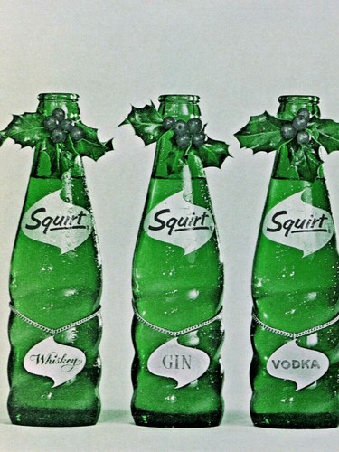 Squirt Mistletoe Christmas Vintage 1965 Original Print Ad 8.5 x 11" - Picture 1 of 5