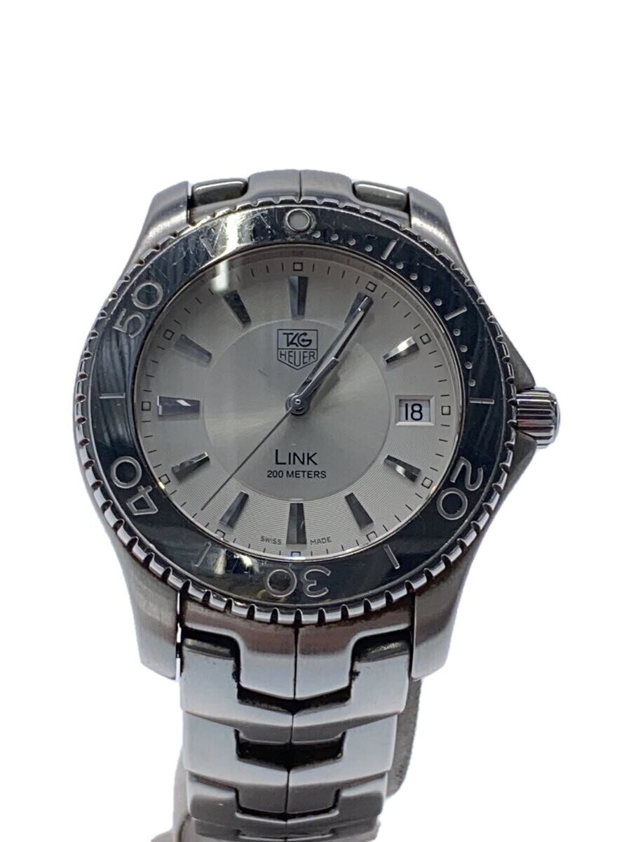 Tag Heuer Watch Quartz 41mm Men's Silver Dial Swiss Made