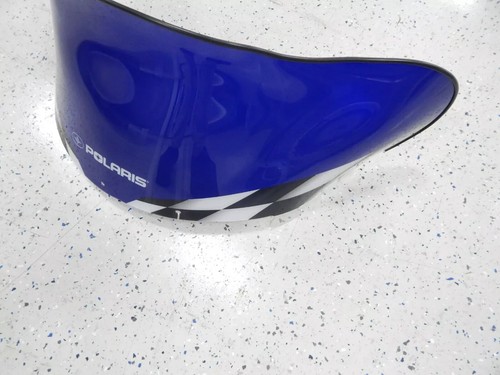 Polaris Snowmobile Edge Chassis 12" Low Rigel Blue Windshield 2873264-246 - 第 4/4 張圖片