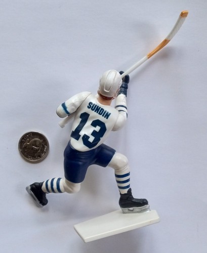 SLU -MATS SUNDIN NHL 4" Hockey figure loose - Toronto Maple Leafs - Imagen 3 de 4