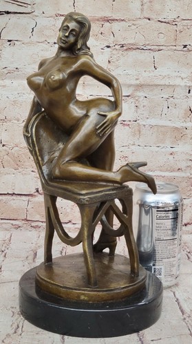 Erotic Sexy Nude Lesbian Lady Girl Lesbian Bronze Women Sculpture Statue Sale - Picture 2 of 10