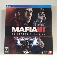  PS4 Mafia III Collector's Edition / Missing Game Cartridge / LP's Sealed